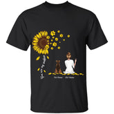 "All I Need" girl and dog,cat personalized T-Shirt