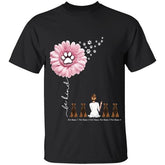 "Just Be Kind" girl and dog, cat personalized T-Shirt