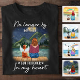 No Longer By My Side But Forever In My Heart Memorial Personalized T-shirt TS-NB1043