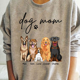 Dog Mom Personalized T-Shirt TS-PT1203a