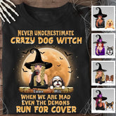 Cranky Dog Mom Personalized T-shirt TS-NB1925