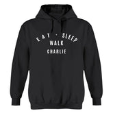 Eat Sleep Walk - Personalized hoodie