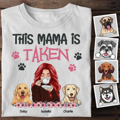 This Mama Is Taken Personalized T-shirt TS-NB1111