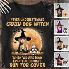 Cranky Dog Mom Personalized T-shirt TS-NB1925