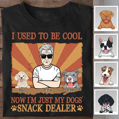 Snack Dealer Dog Dad  Personalized T-shirt TS-NB2523