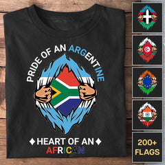 Pride of, Heart of - Customizable T-Shirt